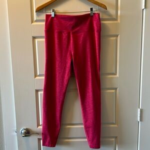 Outdoor Voices pink leggings size L, 26 inch length